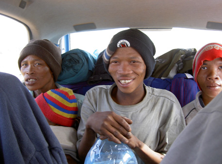 voiture san namibie