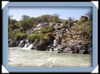 chute d'eau d'Epupa en Namibie