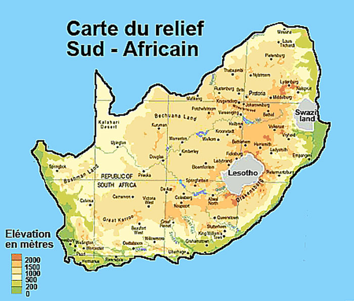 carte-d-afrique-du-sud