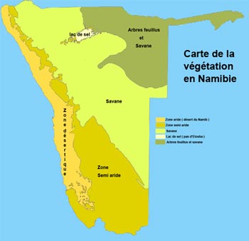 climat en namibie