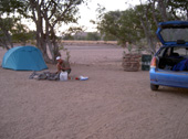 Aba huab campsite twyfelfontein