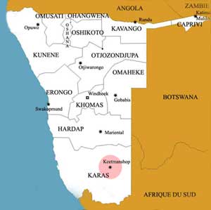 location Keetmanshoop