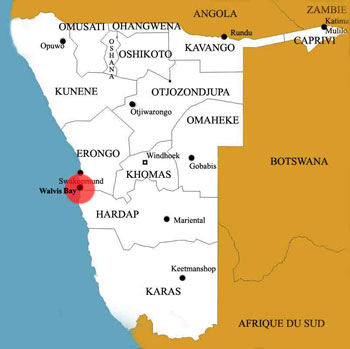 location walvis bay