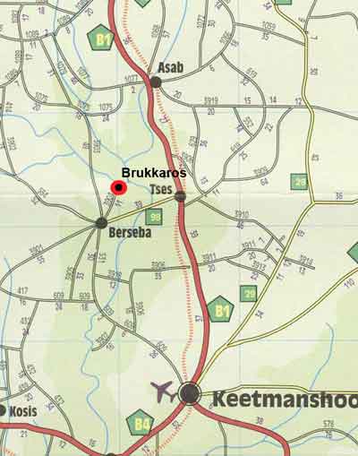 map Brukkaros