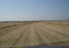 route D2303 entre la C34 et le brandberg west mine en namibie