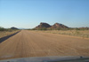 route D2612 entre la C35 et twyfelfontein en namibie