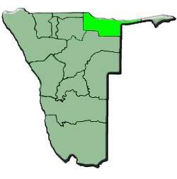 carte de kavango