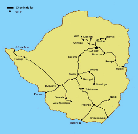 rseau ferroviaire Zimbabwe