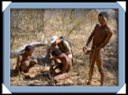 le peuple san, les bushmen de Namibie